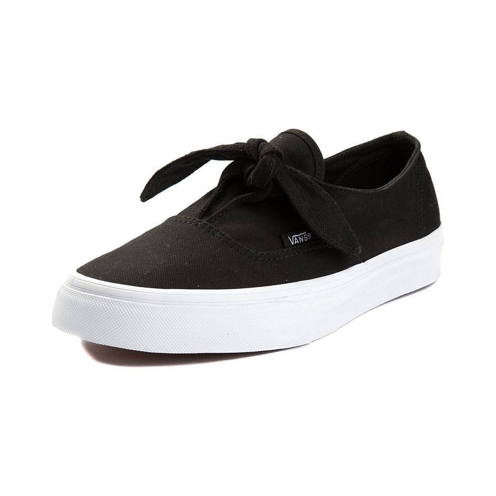 Vans authentic canvas knotted
